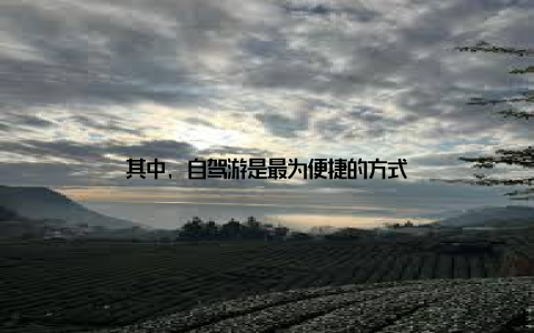 其中, 自驾游是最为便捷的方式