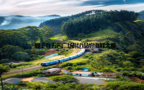 – 晚上在五四广场附近品尝海鲜大餐